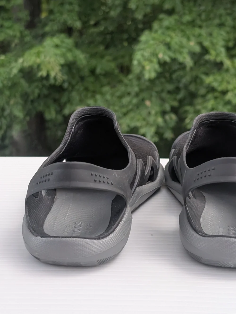 Crocs LiteRide Mesh Slip-On Clog - Black